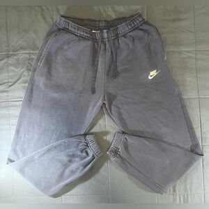 Nike Sportswear Club Fleece Men's M Navy Blue Sweatpants Cuff Joggers BV2737-410